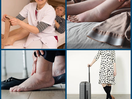 Diabetic Socks Over The Calf - Knee High Premium Cotton Socks For Men's.