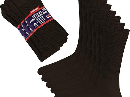 Diabetic Socks For Men Women Non-Binding Doctor Approved Diabetic Crew Socks.