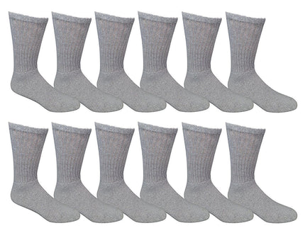 Men’s Casual Cotton Crew Socks for All Purpose Work Sports 60 pairs Bulk & Wholesale