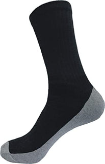 Mens Athletic Sports Cotton Crew Socks Works Cushion Socks
