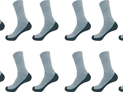 Mens Athletic Sports Cotton Crew Socks Works Cushion Socks