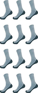 Mens Athletic Sports Cotton Crew Socks Works Cushion Socks