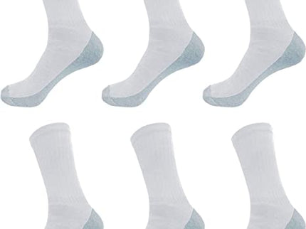 Mens Athletic Sports Cotton Crew Socks Works Cushion Socks
