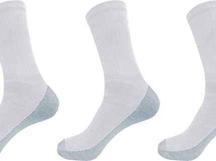 Mens Athletic Sports Cotton Crew Socks Works Cushion Socks