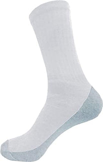 Mens Athletic Sports Cotton Crew Socks Works Cushion Socks