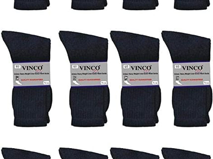 Men’s Casual Cotton Crew Socks for All Purpose Work Sports Athletic Moisture Wicking.
