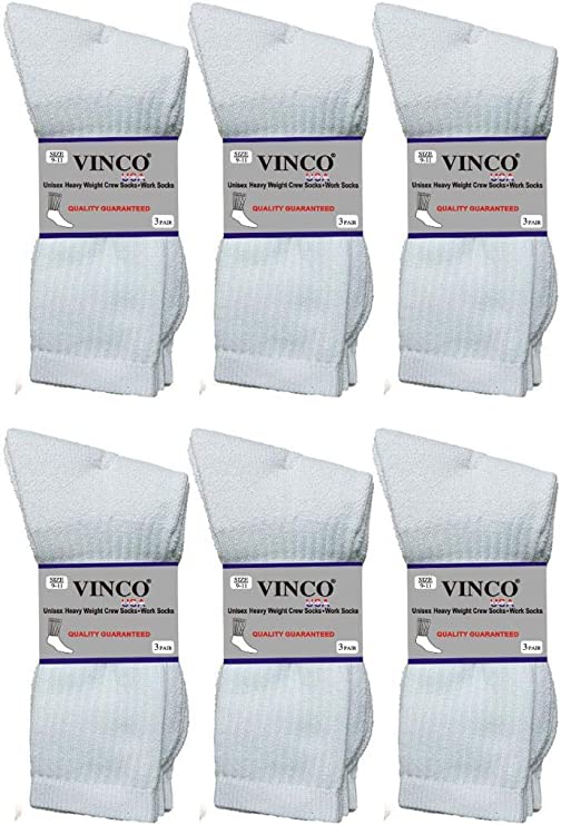 Men’s Casual Cotton Crew Socks for All Purpose Work Sports 60 pairs Bulk & Wholesale (Size 10-13, 9-11)