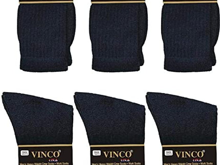 Men’s Casual Cotton Crew Socks for All Purpose Work Sports Athletic Moisture Wicking.