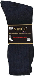 Men’s Casual Cotton Crew Socks for All Purpose Work Sports Athletic Moisture Wicking.