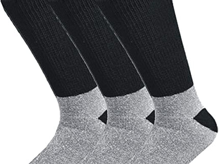 Diabetic Socks For Men and Women Loose Fit Non-Binding Thermal Diabetic Crew Cotton Socks Keep Foot Warm.