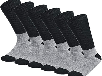 Diabetic Socks For Men and Women Loose Fit Non-Binding Thermal Diabetic Crew Cotton Socks Keep Foot Warm.