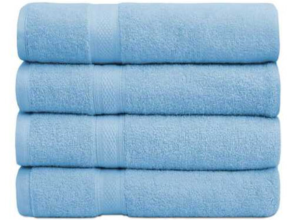 4 Piece Bath Towels Set,(27 x 54 Inches) Quick Drying Towels - Ultra-Soft, Absorbent and Stylish Designs to Elevate Your Daily Routine.