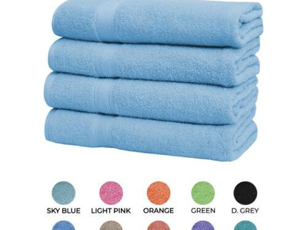 4 Piece Bath Towels Set,(27 x 54 Inches) Quick Drying Towels - Ultra-Soft, Absorbent and Stylish Designs to Elevate Your Daily Routine.