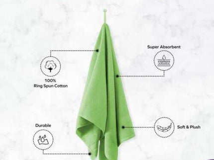 4 Piece Bath Towels Set,(27 x 54 Inches) Quick Drying Towels - Ultra-Soft, Absorbent and Stylish Designs to Elevate Your Daily Routine.