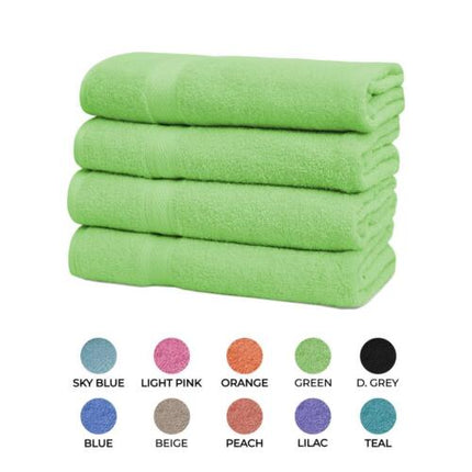 Towels 1 piece, 2 piece, 4 piece 500 GSM Cotton Bath Towels Set 27x54 Inches