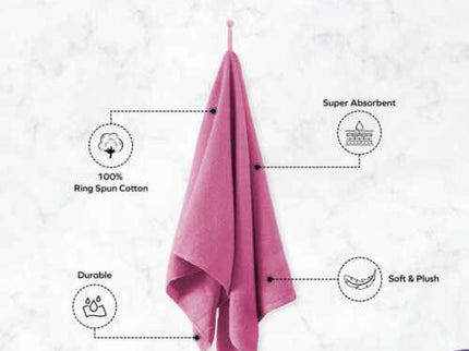 4 Piece Bath Towels Set,(27 x 54 Inches) Quick Drying Towels - Ultra-Soft, Absorbent and Stylish Designs to Elevate Your Daily Routine.