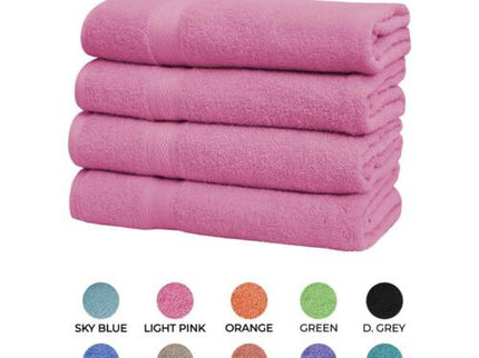 4 Piece Bath Towels Set,(27 x 54 Inches) Quick Drying Towels - Ultra-Soft, Absorbent and Stylish Designs to Elevate Your Daily Routine.