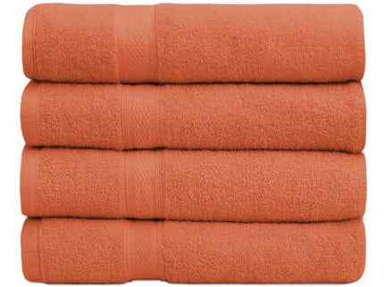 4 Piece Bath Towels Set,(27 x 54 Inches) Quick Drying Towels - Ultra-Soft, Absorbent and Stylish Designs to Elevate Your Daily Routine.