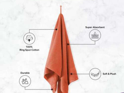 4 Piece Bath Towels Set,(27 x 54 Inches) Quick Drying Towels - Ultra-Soft, Absorbent and Stylish Designs to Elevate Your Daily Routine.