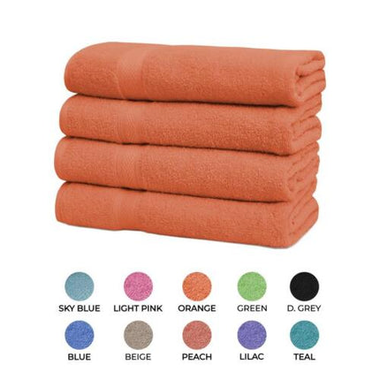 Towels 1 piece, 2 piece, 4 piece 500 GSM Cotton Bath Towels Set 27x54 Inches