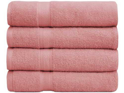 4 Piece Bath Towels Set,(27 x 54 Inches) Quick Drying Towels - Ultra-Soft, Absorbent and Stylish Designs to Elevate Your Daily Routine.