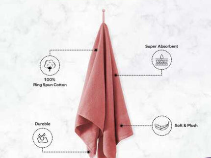 4 Piece Bath Towels Set,(27 x 54 Inches) Quick Drying Towels - Ultra-Soft, Absorbent and Stylish Designs to Elevate Your Daily Routine.