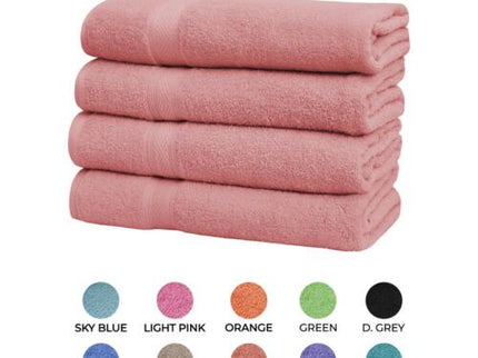 4 Piece Bath Towels Set,(27 x 54 Inches) Quick Drying Towels - Ultra-Soft, Absorbent and Stylish Designs to Elevate Your Daily Routine.