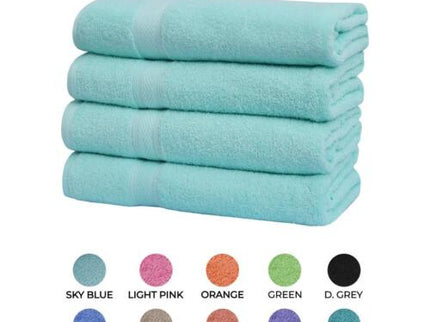 4 Piece Bath Towels Set,(27 x 54 Inches) Quick Drying Towels - Ultra-Soft, Absorbent and Stylish Designs to Elevate Your Daily Routine.