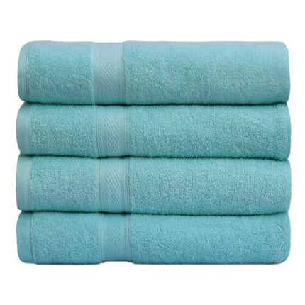 Towels 1 piece, 2 piece, 4 piece 500 GSM Cotton Bath Towels Set 27x54 Inches