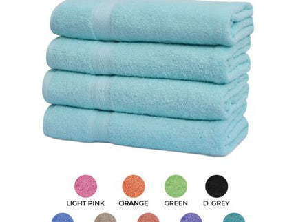 4 Piece Bath Towels Set,(27 x 54 Inches) Quick Drying Towels - Ultra-Soft, Absorbent and Stylish Designs to Elevate Your Daily Routine.