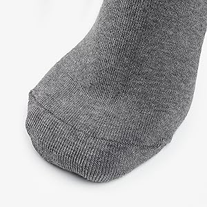 6-12 Pairs Men's Women's Cotton Dress Crew Socks Comfortable Casual Soft Socks Size 10-13