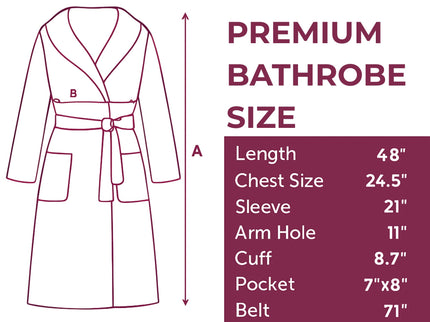 VINCO LOOPS 100% Cotton Terry Bathrobe for Women & Men, Spa & Hotel Quality Velour Robe with Shawl Collar, Unisex Terry Bathrobe, One Size – White