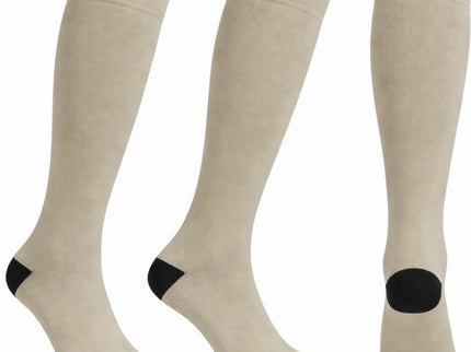 Diamond Star Graduated Compression Socks for Men & Women - Knee High Support for Running, Travel, Nurses (US, Alpha, One Size, Regular, Regular, 6 Pairs)