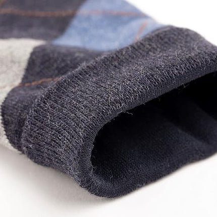 6-12 Pairs Men's Women's Cotton Dress Crew Socks Comfortable Casual Soft Socks Size 10-13