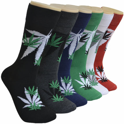 6-12 Pairs Men's Women's Cotton Dress Crew Socks Comfortable Casual Soft Socks Size 10-13