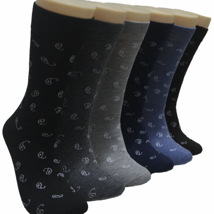 6-12 Pairs Men's Women's Cotton Dress Crew Socks Comfortable Casual Soft Socks Size 10-13