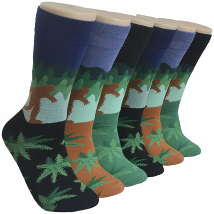 6-12 Pairs Men's Women's Cotton Dress Crew Socks Comfortable Casual Soft Socks Size 10-13