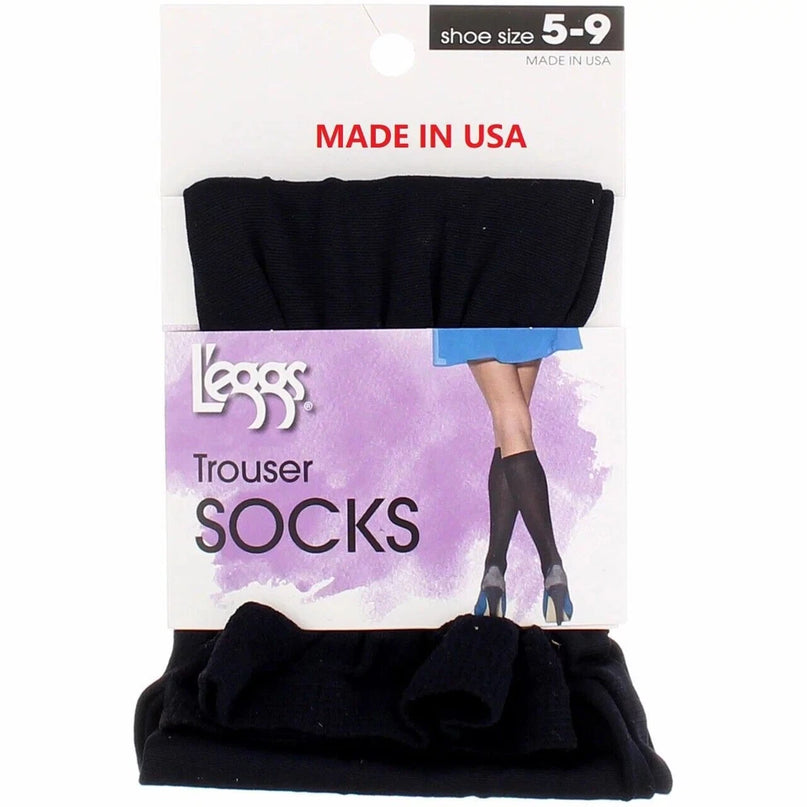 L'eggs® Women's Trouser socks size 5-9 "MADE IN USA" 6-12 Pairs