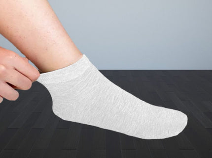 Vinco 12 Pairs Ankle socks,Comfort Fit Lightweight -No Show Sock Low-Cut Athletic Men Women Cotton Socks Size 9-11, 10-13