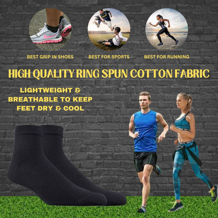 Women's 12 Pack No Show Socks low Cut Sports Tab Breathable Casual Men Ankle Socks Thin Athletic Short.