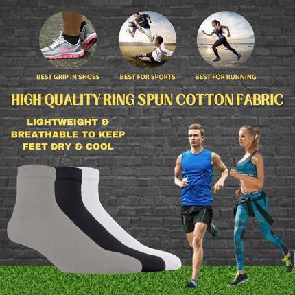Women's 12 Pack No Show Socks low Cut Sports Tab Breathable Casual Men Ankle Socks Thin Athletic Short.