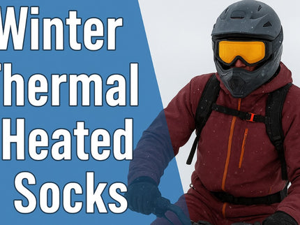 Thermal Heated Winter Socks – Insulated Cold Weather Gear for Men & Women, Thick Cushioned Warmth Socks.