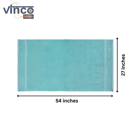 Towels 1 piece, 2 piece, 4 piece 500 GSM Cotton Bath Towels Set 27x54 Inches