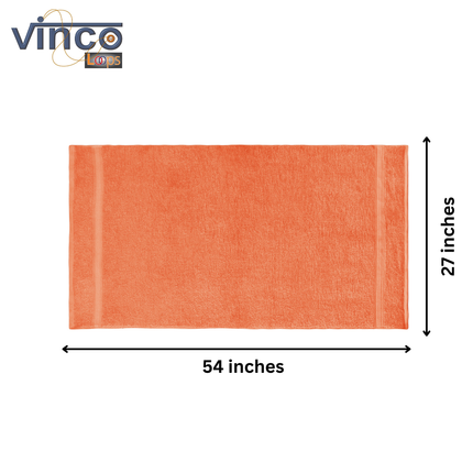 Towels 1 piece, 2 piece, 4 piece 500 GSM Cotton Bath Towels Set 27x54 Inches
