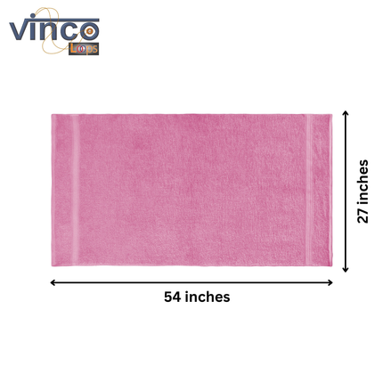 Towels 1 piece, 2 piece, 4 piece 500 GSM Cotton Bath Towels Set 27x54 Inches