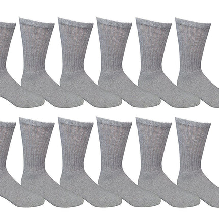 Men’s Casual Cotton Crew Socks for All Purpose Work Sports 60 pairs Bulk & Wholesale