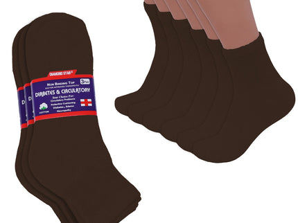 3-12 Pairs Men Women Circulatory Health Diabetic Ankle Quarter Socks  9-11 10-13 13-15