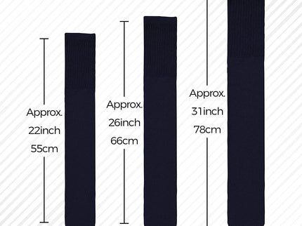 Men's 6 pairs Pack Athletic Tube Socks Running Sports OVER THE CALF Full Cushioned Premium Soft Cotton Big and Tall