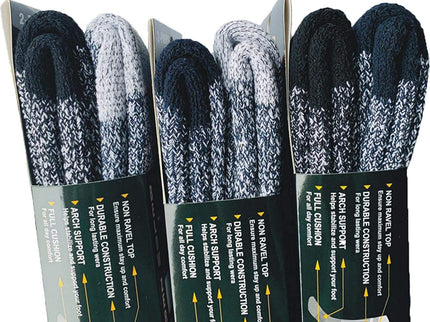 Marino Wool Socks Men 6 Pairs Premium Thermal Socks Insulated for Cold Weather Comfortable Warm Winter Socks