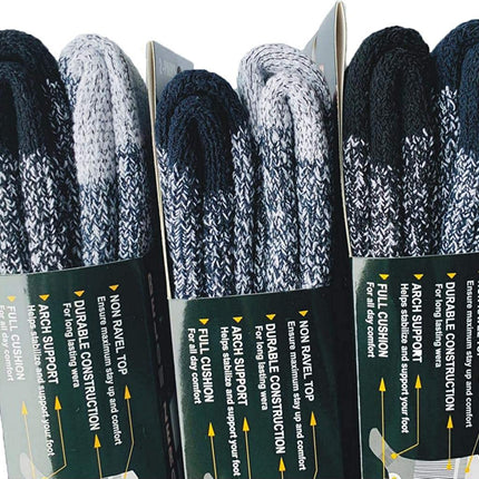 Marino Wool Socks Men 6 Pairs Premium Thermal Socks Insulated for Cold Weather Comfortable Warm Winter Socks